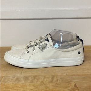 Sperry Crest Vibe canvas casual sneakers women’s size 8.5
